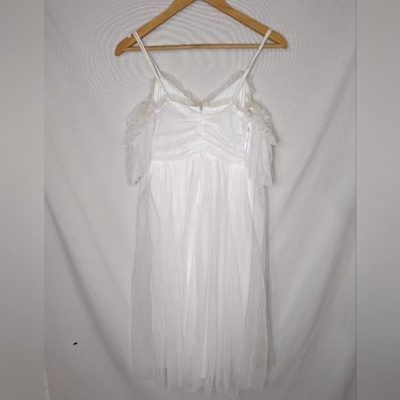 Lulu's White Midi Dress - Picture 3 of 16